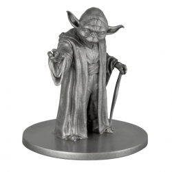 2023 Star Wars Yoda 150 Gram Silber 3D Miniature
