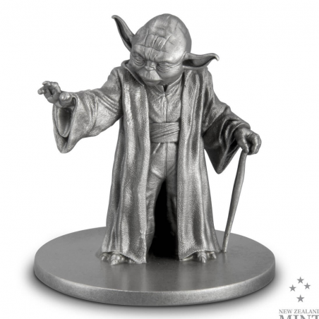 2023 Star Wars Yoda 150 Gram Silber 3D Miniatur