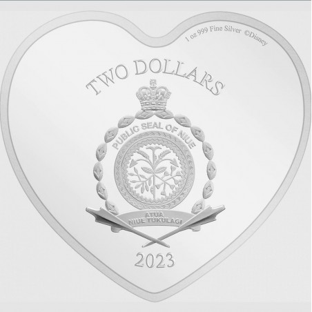 1 Oz Disney Love 2023 – Love Always Wins Silver Coin