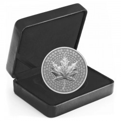 5 Oz Ultra High Relief Maple Leaf – $50 Pure Silver Coin 2023
