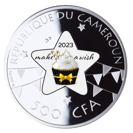 Happy Birthday Silver Coin 500 Francs 2023