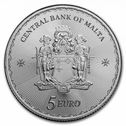 PRE-SALE Box 100 x 1 Oz Maltese Cross 2023 Silver Coin