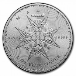 PRE-SALE Box 100 x 1 Oz Maltese Cross 2023 Silver Coin