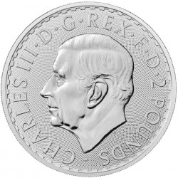 1 Oz KING CHARLES Britannia 2024 Fine Silver Coin