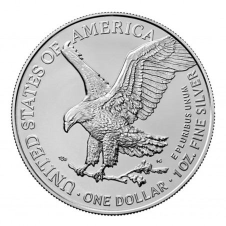 500 x 1 Oz American Eagle New Motive Silver Monsterbox 2024