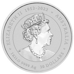 1 Kilo Lunar Dragon Silver Coin 2024