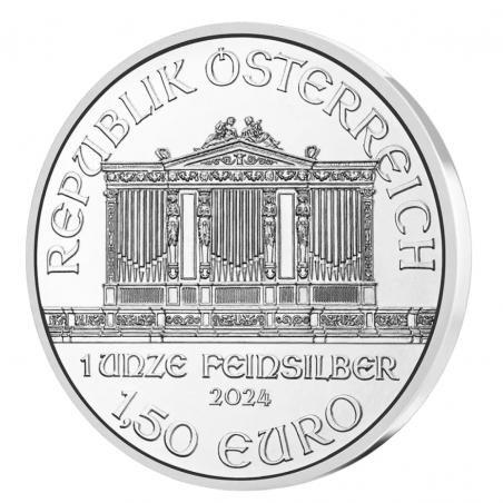 1 Oz Vienna Philharmonic Silver Coin 2024