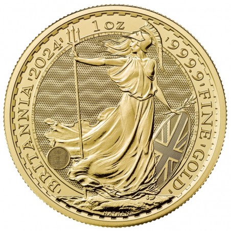 1 oz Britannia Charles III Gold Coin 2024