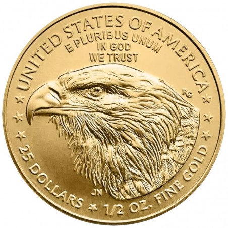 1/2 Oz American Eagle 2024 Gold Coin