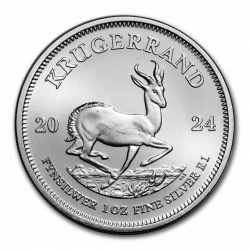 1 Oz Krugerrand Silver Coin 2024