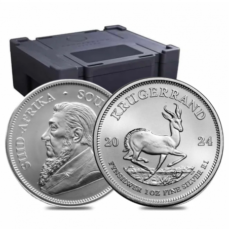 500 x 1 Oz Krugerrand Silver Monster Box 2024
