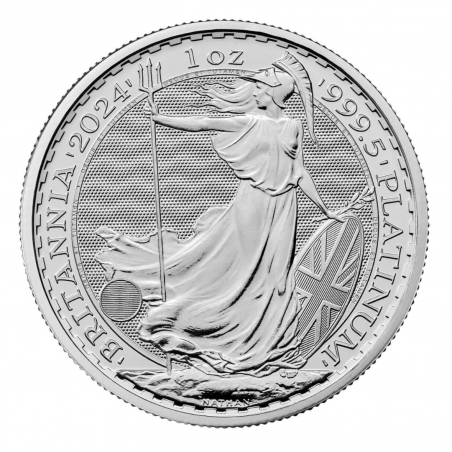 1 Oz Britannia 2024 Platinum Coin