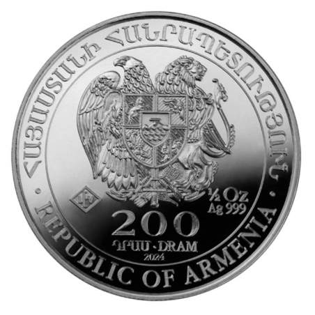 1/2 Oz Noah’s Ark 2024 Silver Coin