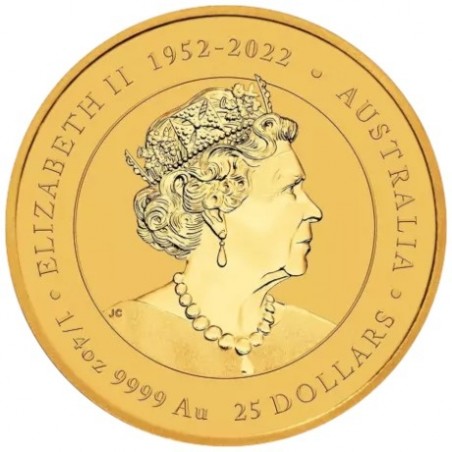 1/4 oz Lunar III Dragon Gold Coin 2024