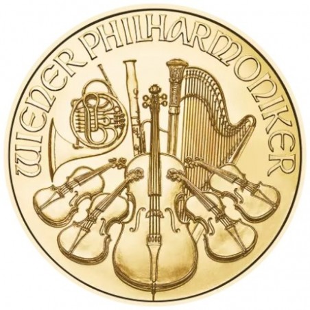 1/4 Oz Vienna Philharmonic 2024 Gold Coin