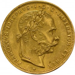 8 Florin 20 Francs Gold Coin New Edition