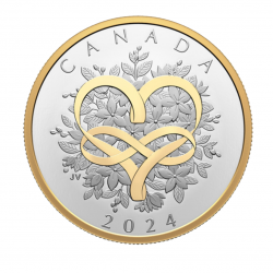 1 Oz Celebrate Love Silver Coin 2024