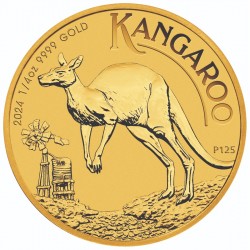 1/4 Oz Kangaroo 2024 Gold Coin