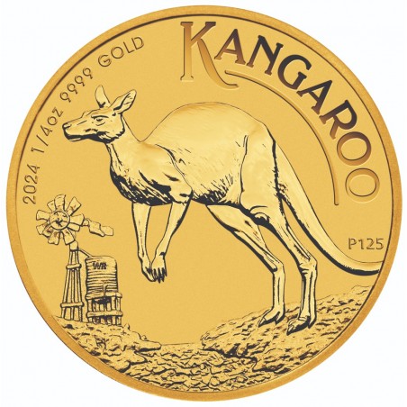 PRE-SALE 1/4 Oz Kangaroo 2024 Gold Coin 01.03.2024