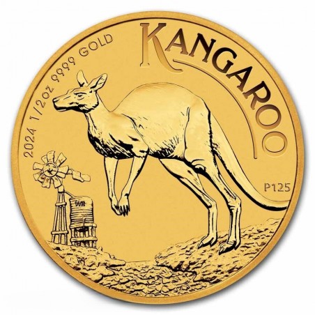 PRE-SALE 1/2 Oz Kangaroo 2024 Gold Coin 01.03.2024