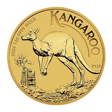 PRE-SALE 1 Oz Kangaroo 2024 Gold Coin 03.01.2024