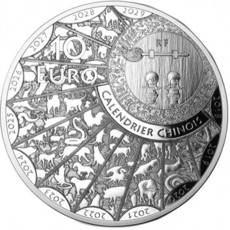 Lunar Dragon Silver Coin 2024