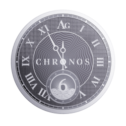 PRE-SALE 1 oz Chronos 2024 Silver Coin 10.03.2024