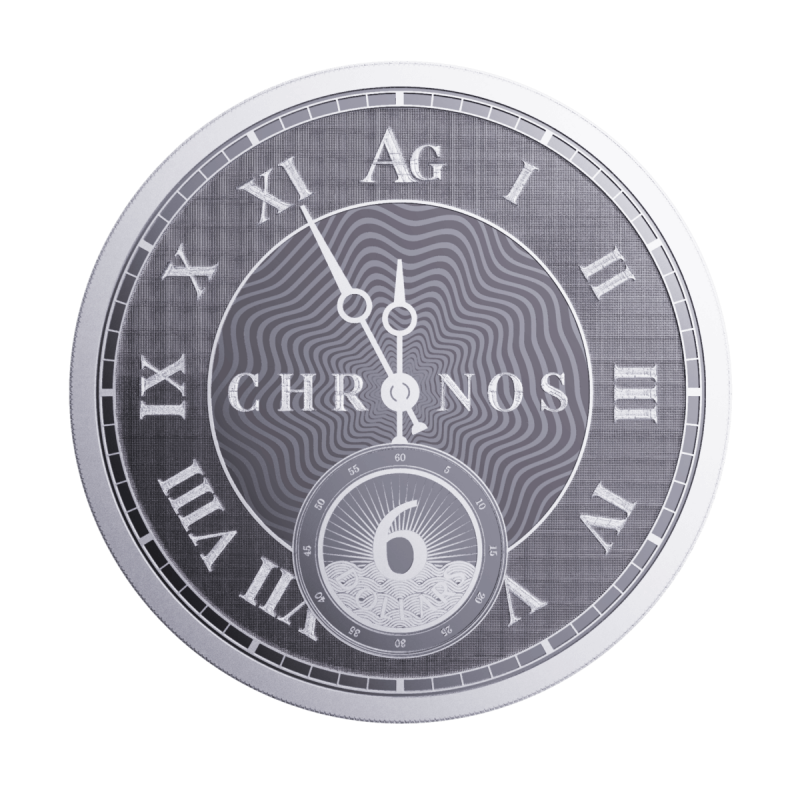1 oz Chronos 2024 Silver Coin