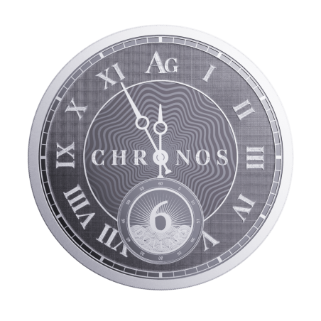 1 oz Chronos 2024 Silver Coin