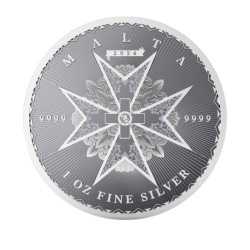 1 Oz Maltese Cross 2024 Silver Coin