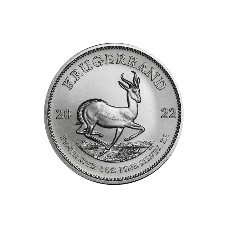 PRE-OWNED 2021 1 Oz Krugerrand Silver Coin