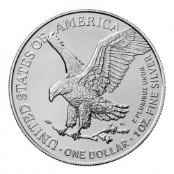 1 Oz American Eagle New Motive Silver Coin 2025