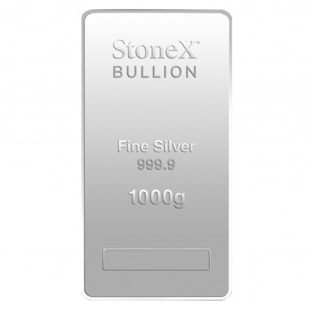 1 Kg StoneX Silver Coin Bar