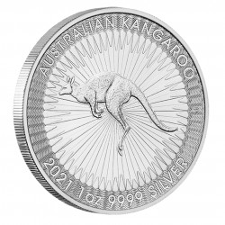 PRE-OWNED 1 Oz Kangaroo 2021 Silver Coin