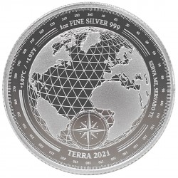 1 Oz 2021 Terra Silver Coin