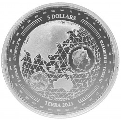 1 Oz 2021 Terra Silver Coin
