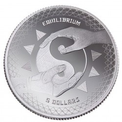 1 Oz Equilibrium 2020 Silver Coin
