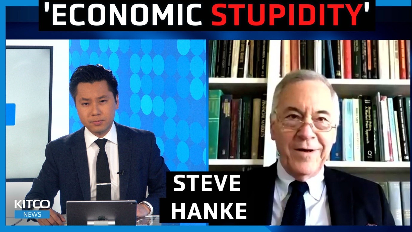 Steve H. Hanke is a professor of applied economics at the John Hopkins University at Baltimore, Maryland, USA.